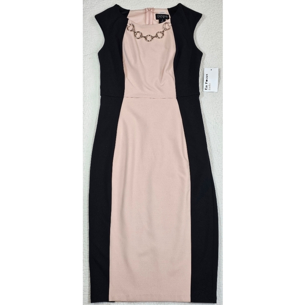 NWT Enfocus Studio Sheath Midi Dress